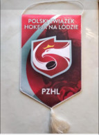 Hockey-  Official Pennant Ice Hockey Federation Of Poland - Other & Unclassified