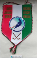 Hockey-  Official Pennant Of The Ice Hockey Federation  Hungary - Autres & Non Classés