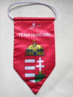 Hockey-  Official Pennant Of The Ice Hockey Federation  Hungary - Altri & Non Classificati