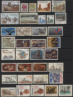 Canada (07) 1972 - 1979. 50 Different Stamps. Used & Unused. - Collezioni