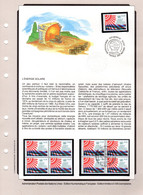 ONU 5000 Ex. " LE SOLAIRE " Sur Lot (Timbre Et Bloc De 4 Timbres Neufs ** MNH + Bloc De 4 Timbres 1er Jour) Parf. état - Altri & Non Classificati