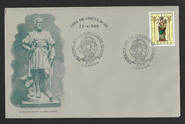 1965 - FDC - Angola - Luanda - 1st Circulation Day - Statue Of Pedro Álvares Cabral - Angola