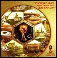 RUSSIA 2018 Block MNH ** VF WORLD CUP FOOTBALL SOCCER WC SPORT Stadion Stadium FUSSBALL 2359 Perf - 2018 – Russie