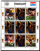 Soccer World Cup 1982 - PARAGUAY - Sheet MNH - 1982 – Espagne
