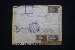 LIBAN - Enveloppe De Tripoli Pour Dakar En 1943 Par Avion Avec Contrôles Postaux, à Voir  - L 94819 - Cartas & Documentos
