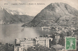 Lugano Paradiso E Monte S. Salvatore ( Au Dos Cachet Hotel "Europe" ) - Paradiso