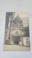 ANTIQUE POSTCARD BELGIUM ENGHIEN - LE PORTAIL DE L'EGLISE PAROISSIALE CIRCULATED 1912 - Enghien - Edingen