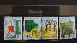 1976 Yv 382/385  MNH A2 - Benin – Dahomey (1960-...)