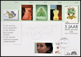 Carte Souvenir / Herdenkingskaart - DUOSTAMP°/MYSTAMP° Autocollant / Zelfklevend - Marijke Meersman - Cartas & Documentos