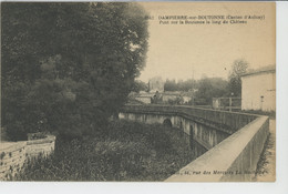 DAMPIERRE SUR BOUTONNE - Pont Sur La Boutonne Le Long Du Château - Dampierre-sur-Boutonne