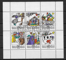 DDR Kleinbogen 1195-2000 O - Blocks & Sheetlets