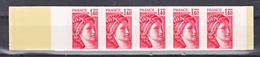 France 2102  C3a Conf 4 1 Ex Non Dentelé En Bas Sabine Neuf ** T B MNH  Sin Charnela - Modern : 1959-...