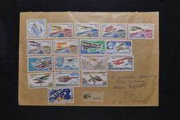 MONACO - Série Avion + PA + Philatec Sur Enveloppe En Recommandé Pour Nice En 1964  - L 94858 - Lettres & Documents