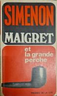 Maigret Et La Grande Perche Simenon 1957  +++TBE+++ LIVRAISON GRATUITE+++ - Simenon
