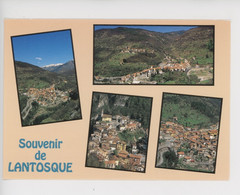 Lantosque : Souvenir (vue Vallée Haute Vésubie) Vue Générale Multivues - Lantosque