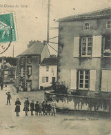 Les Essarts * Débit De Tabac Tabacs , La Gendarmerie Nationale Et Le Champ De Foire * Café PAPON - Les Essarts