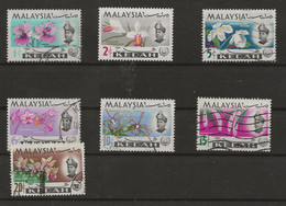 Malaysia - Kedah, 1965, SG 115 - 121, Used (except 2c Mint Hinged) - Kedah