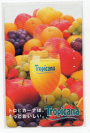 TELECARTE JAPON TROPICANA BOISSON - Food