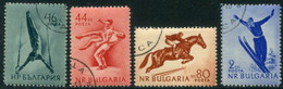 BULGARIA 1954 Sports Used .  Michel 928-31 - Gebruikt