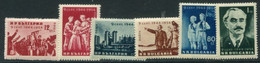 BULGARIA 1954 Liberation Anniversary MNH / ** .  Michel 921-26 - Unused Stamps