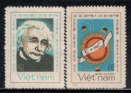 Vietnam 1979 Mi# 1018-1019 (*) Mint No Gum - Albert Einstein - Albert Einstein