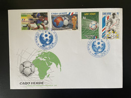 Cape Verde Cabo Verde 1998 Mi. 738 - 741 FDC FIFA World Cup Coupe Du Monde Fußball Football WM Soccer France - 1998 – Frankrijk