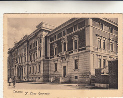 Teramo, Regio Liceo Ginnasio - Cartolina Viagg. 1940 - Teramo