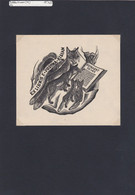 EX-Libris - Reinaert De Vos By Fokko Mees (NL) Family Of Foxes Reading Their Own Story - Ex-Libris