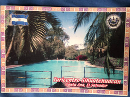 Postcard Santa Ana ( Boy Scouts Stamps 2012) - El Salvador