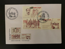 Cape Verde Cabo Verde 2010 Mi. 977 - 979 FDC Volksaufstände Révoltes Revoltas - Kaapverdische Eilanden