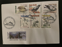 Cape Verde Cabo Verde 2010 Mi. 958 - 963 FDC Areas Protegidas Monte Gordo Birds Oiseaux Vögel Faune Fauna - Otros & Sin Clasificación