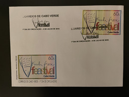 Cape Verde Cabo Verde 2016 Mi. 1041 FDC Feastival Kavala Fresk Fisch Fish Peixe Poisson Festival - Kaapverdische Eilanden