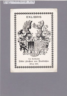 EX-Libris - Hermann Ritter Kirhner Von NEUKIRCHEN - Wien 1900 By Alexander Von Dachenhausen (D) Coat Of Arms - Ex-Libris