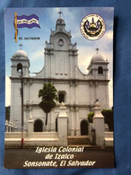 Izalco Church, Ambulance Stamp - El Salvador