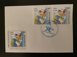 Cape Kap Cabo Verde 2019 FDC Mi. 1052-3 Jogos Africano Praia Sport Games Beach Volley Games SAL 2 Val. - Kaapverdische Eilanden