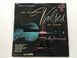 JOHANN STRAUSS - Les Meilleures Valses De Vienne à La Française - 10’’ - Formats Spéciaux