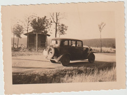 4187 Photo Foto 10x7 Voiture à Identifier Auto Zu Identifizieren Panneau BRAUNLAGE + WALKENRIED à Localiser Lokalisieren - Guerre, Militaire