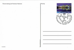 UN Wien - Ganzsache Postkarte Sonderstempel / Postcard Special Cancellation (i566) - Cartas & Documentos