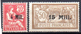 Alexandrie: Yvert N° 27 Et 46*;  2 Valeurs - Nuovi