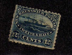 Nouveau-Brunswick (1860-63) -  12 1/2 C.   Bateau   -  Oblitere - Gebraucht