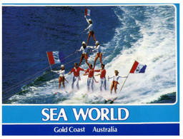 (NN 12) Australia - QLD - Sea Wold Acrobaticon Water Ski (with Stamps) - Gold Coast