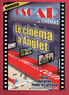 Delcampe - 64 - ANGLET . " LE CINÉMA À ANGLET " . INFOS HORAIRES, FILM À L'AFFICHE . CART'COM - Réf. N°30169 - - Anglet