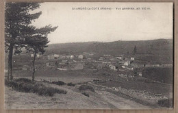 CPA 69 - SAINT-ANDRE LA COTE - Vue Générale - TB PLAN D'ensemble Du Village Avec Détails Des Maisons - Saint-André-la-Côte