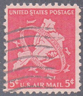 UNITED STATES     SCOTT NO  C38    USED    YEAR  1948 - 2b. 1941-1960 Nuovi