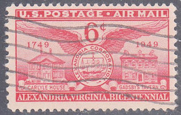 UNITED STATES     SCOTT NO  C40    USED    YEAR  1949 - 2b. 1941-1960 Neufs