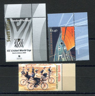 RC 20882 AFRIQUE DU SUD N° 1195 / 1196 + PA 132 SPORT CRICKET VOILE VELO  NEUF ** MNH - Ungebraucht