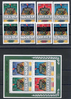 RC 20896 AITUTAKI COTE 21,25€ N° 400 / 407 + BF 49  SPORT JEUX OLYMPIQUES DE LOS ANGELES 1984 NEUF ** MNH TB - Aitutaki