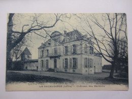 Cpa LA PACAUDIERE (42)  Château Des Bardons - La Pacaudiere