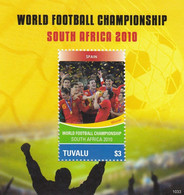 Tuvalu - 2010 - World Cup South Africa - Yv Bf 150 - 2010 – Afrique Du Sud