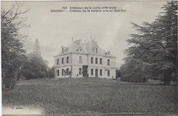 44  Boussay  -  Chateau De La Vergne  Pris Au Sud Est - Boussay
